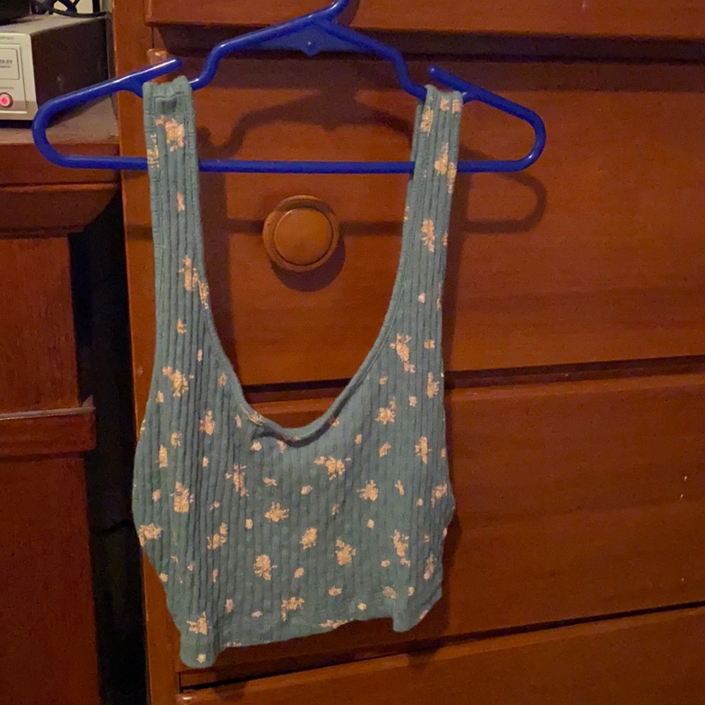 American Eagle Cropped Tank Top S